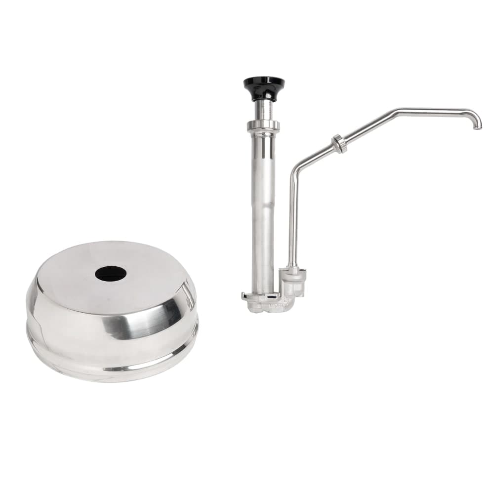 Server Pump, Yield 1 oz., Collars Provided to Reduce Yield, for BS, BSW, and BSWI, SS (06110)