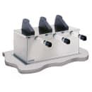 Server Drop In 3 Pump Dispenser For 3 Pouches, Stainless Base (07050) thumbnail 2