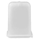 Server 3 1/2 qt Condiment Dispenser Jar, Polypropylene, White (82557) thumbnail 3