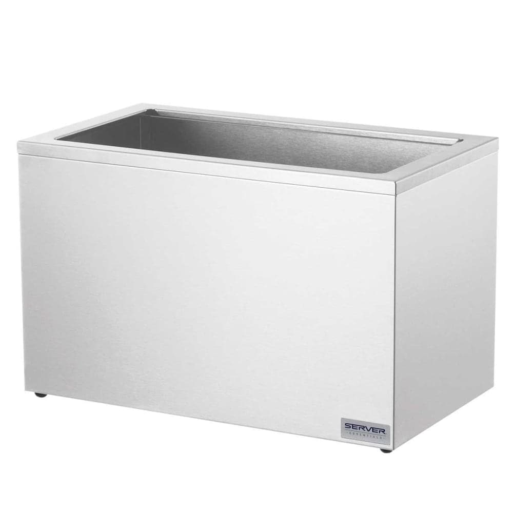 Server Non-Insulated Syrup Rail for 3 Fountain Jars, Stainless (82600)