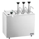 Server Non-Insulated Syrup Rail for 3 Fountain Jars, Stainless (82600) thumbnail 2