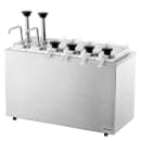Server Serving Bar Base holds (4) Standard Fountain Jars, Stainless (83600) thumbnail 2