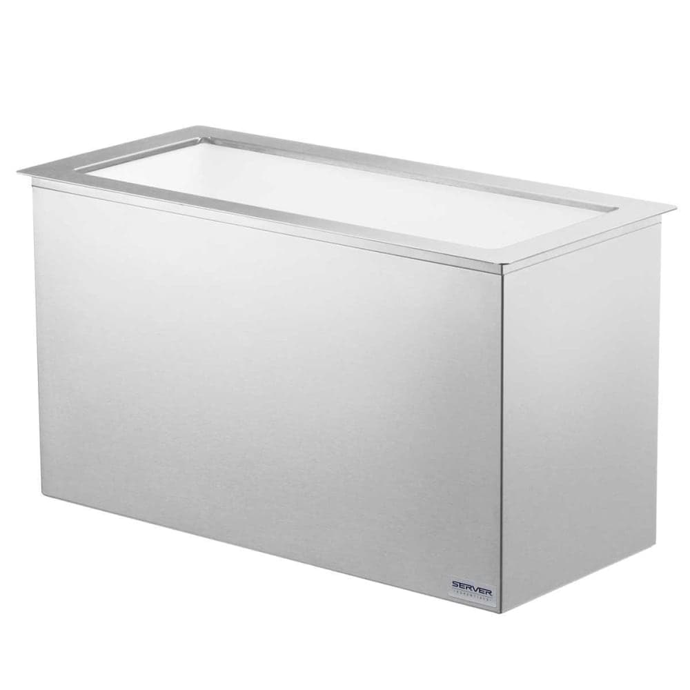 Server Serving Bar Base holds (4) Fountain Jars, Stainless (83620)