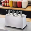 Server Drop-In Condiment Dispenser w/ (4) Jars & Pumps, (1 1/4) oz Stroke, Stainless (83720) thumbnail 2