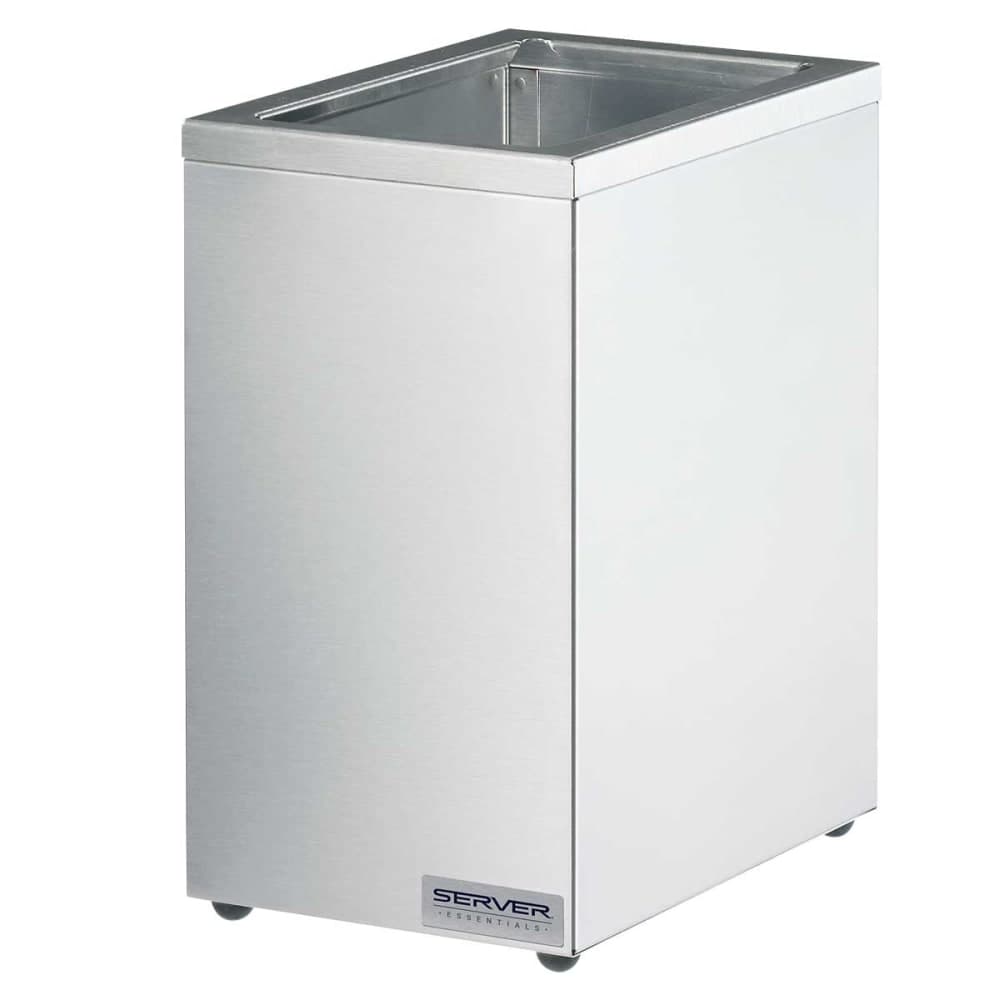 Server Non-Insulated Rail Base Only for (1) Fountain Jar, Stainless (84090)