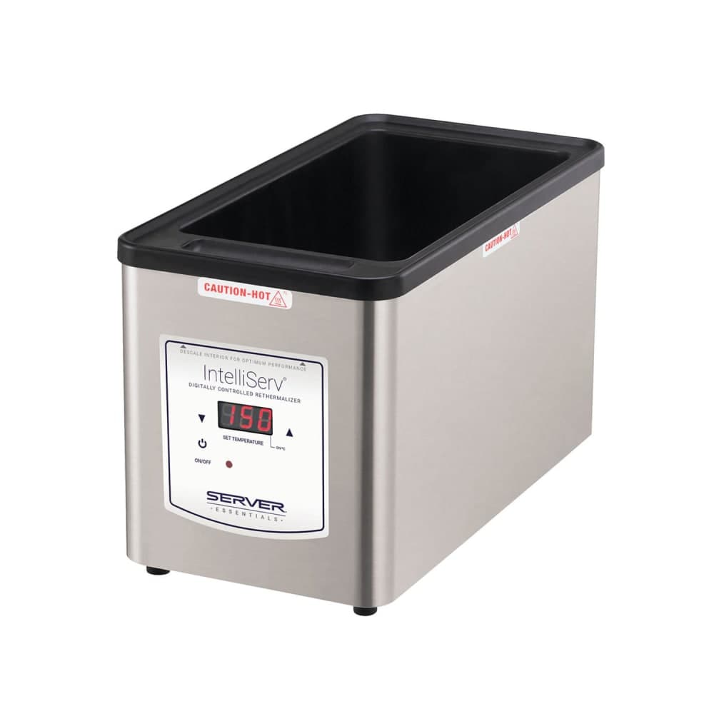 Server Countertop Food Warmer - Wet w/ (2) 1/6 Pan Wells, 120v (86090)