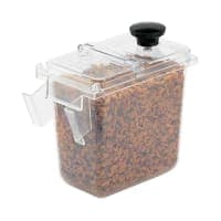 Server Hinged Lid for 1/9 Size Jar, Stainless (87211) thumbnail 2