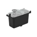 Server 1/12 Size Plastic Jar for Server Mini Rails, Lid Not Included, 3 1/2" D, Black (87925) thumbnail 2