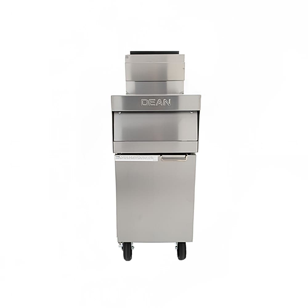 Dean 1FPRG50T Gas Fryer - (1) 50 lb Vat, Floor Model, Natural Gas