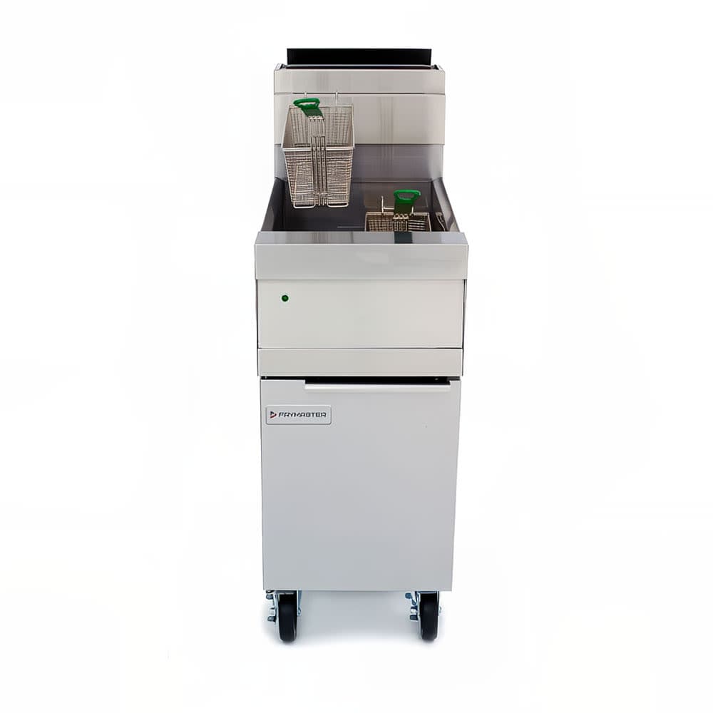 Dean D60G Gas Fryer - (1) 75 lb Vat, Floor Model, Natural Gas