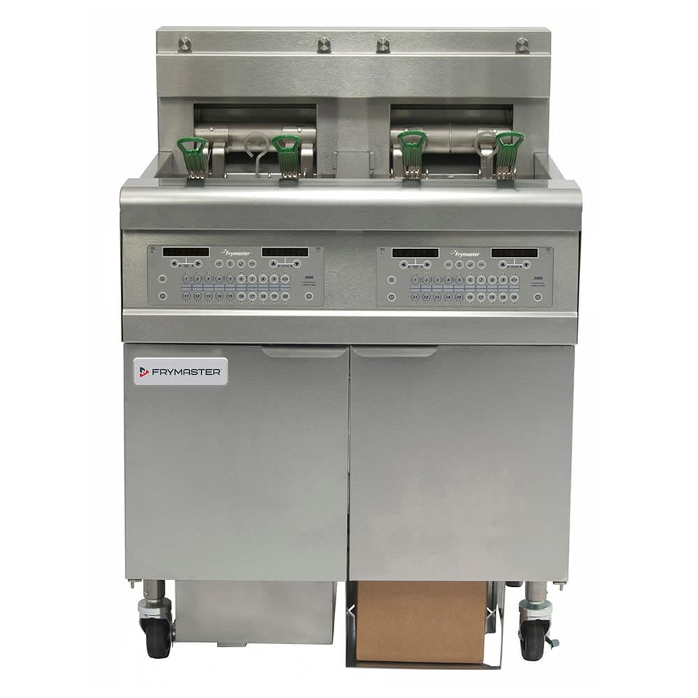 Frymaster FPEL214CA Electric Fryer - (2) 30 lb Vats, Floor Model, 240v/3ph