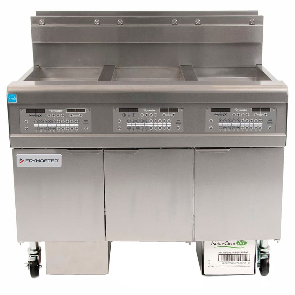 Frymaster FPGL330CA Gas Fryer - (3) 30 lb Vats, Floor Model, Liquid Propane