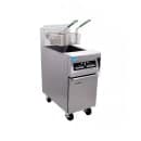 Frymaster FPH155 Gas Fryer - (1) 50 lb Vat, Floor Model, Liquid Propane thumbnail 2