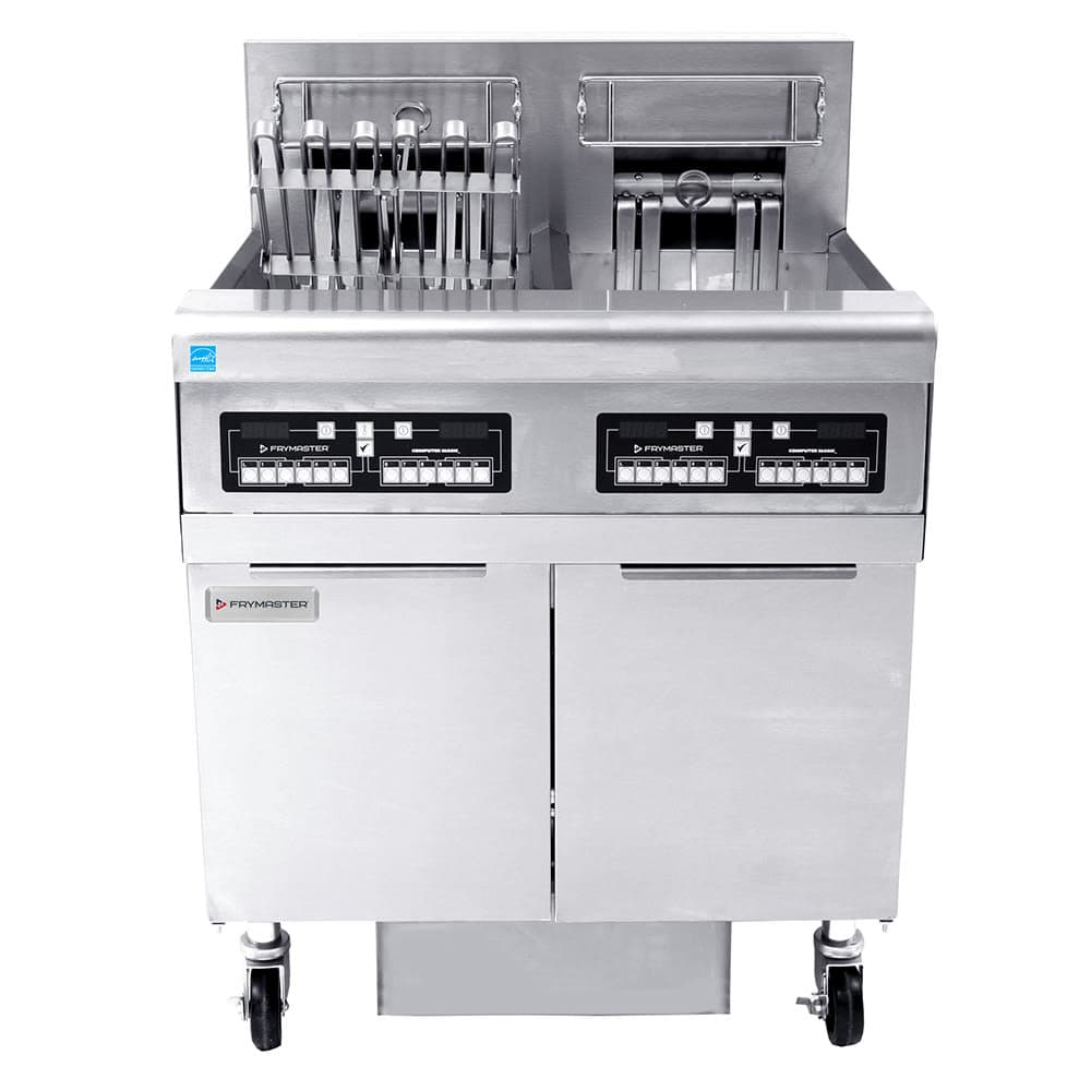 Frymaster FPRE217 Electric Fryer - (2) 50 lb Vat, Floor Model, 208v/3ph
