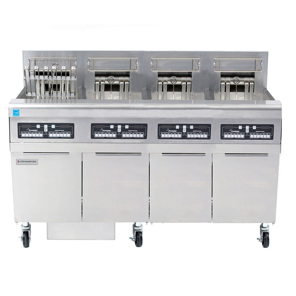 Frymaster FPRE414 Electric Fryer - (4) 50 lb Vats, Floor Model, 208v/1ph
