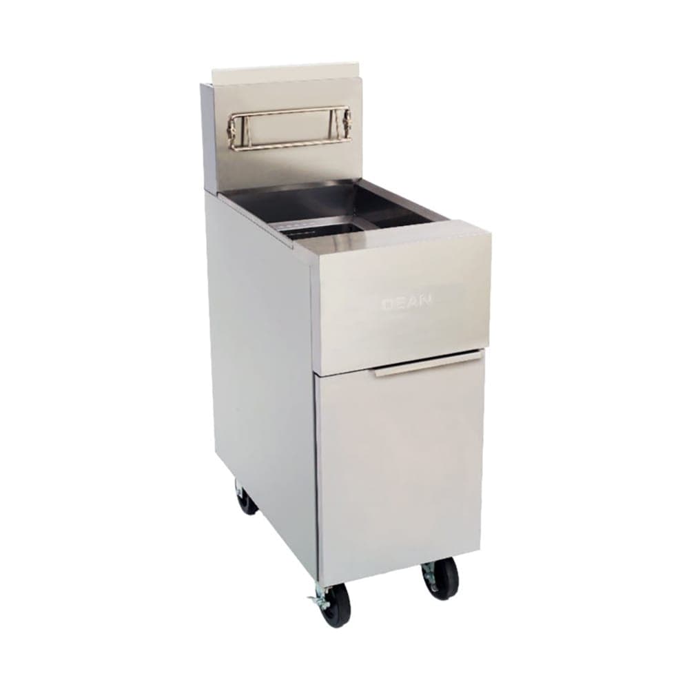 Dean GF40 Gas Fryer - (1) 50 lb Vat, Floor Model, Natural Gas