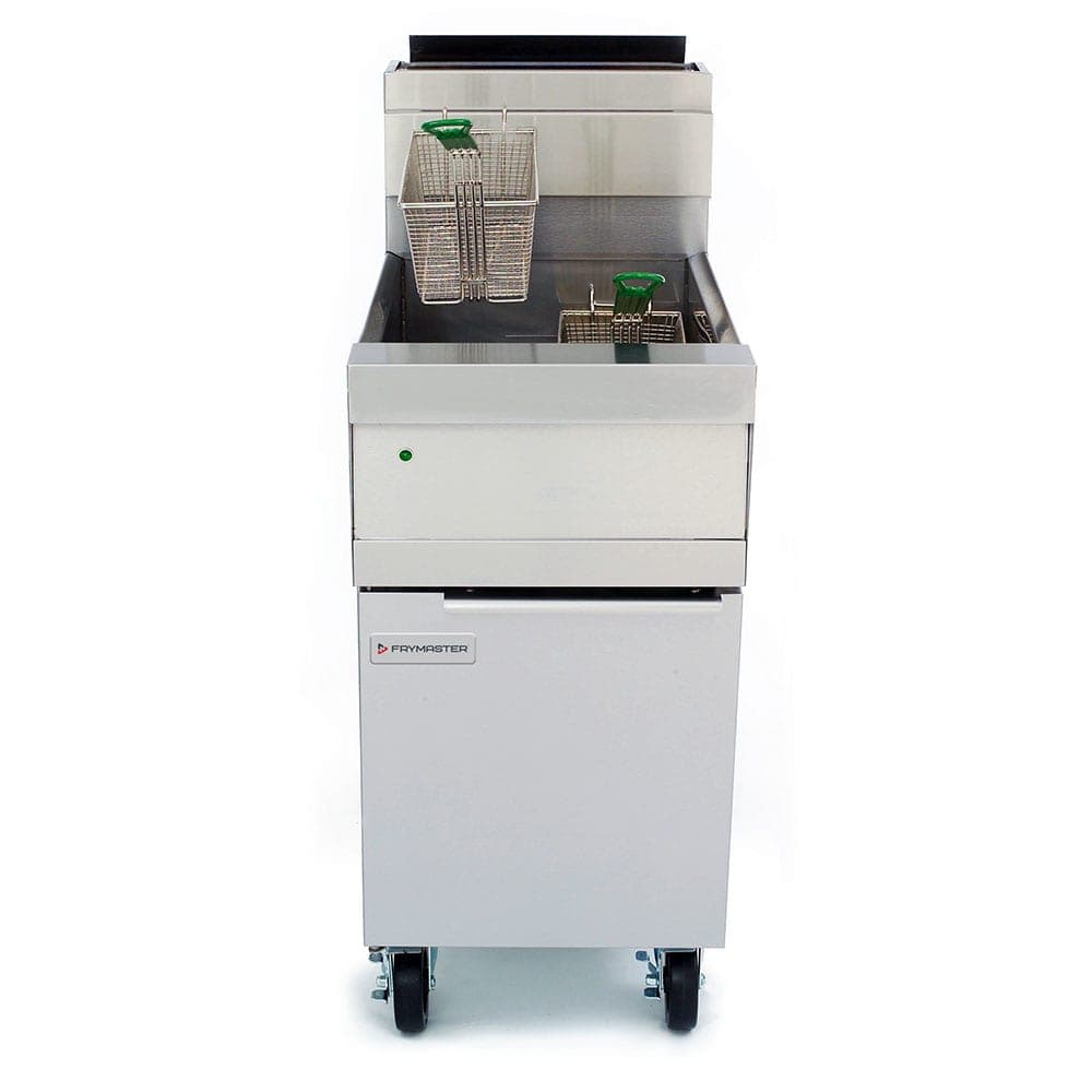 Frymaster HD150G Gas Fryer - (1) 50 lb Vat, Floor Model, Natural Gas
