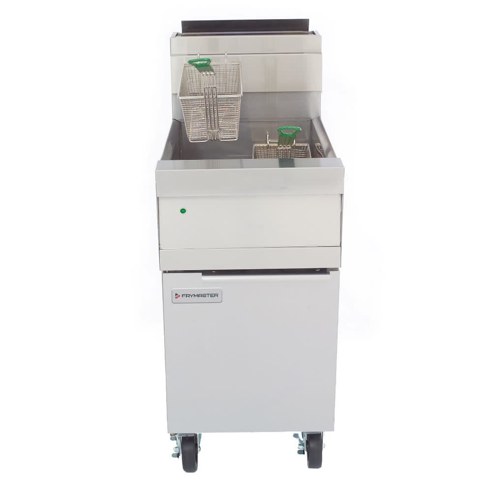 Frymaster HD60G Gas Fryer - (1) 80 lb Vat, Floor Model, Natural Gas