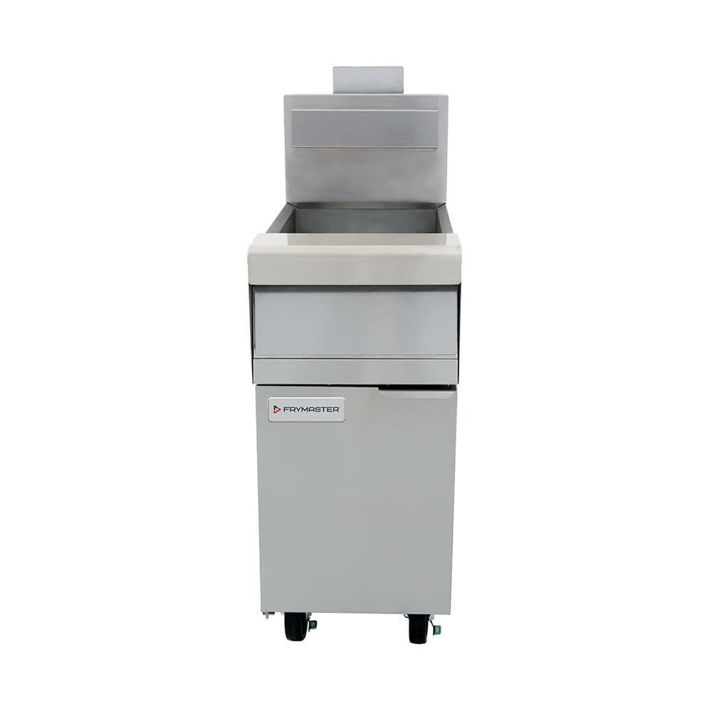 Frymaster MJ140 Gas Fryer - (1) 40 lb Vat, Floor Model, Natural Gas