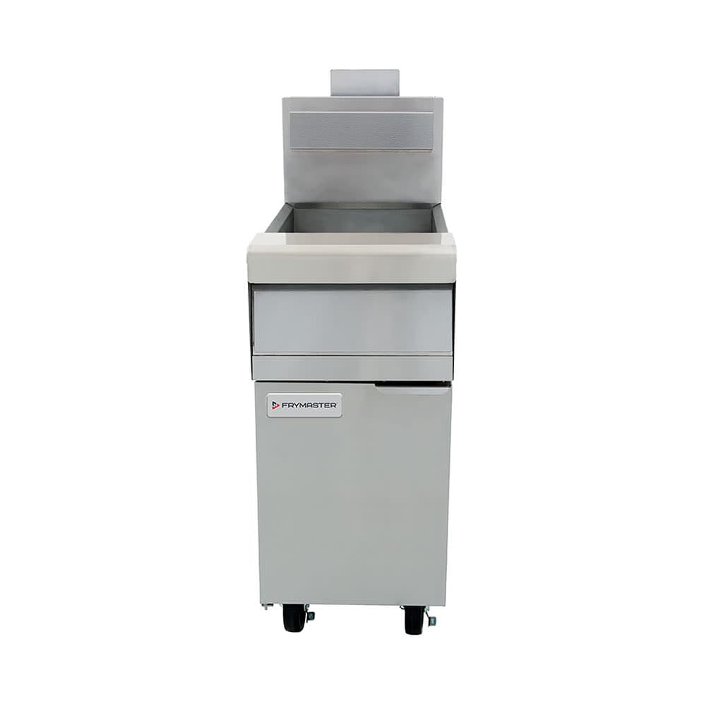 Frymaster MJ150 Gas Fryer - (1) 50 lb Vat, Floor Model, Natural Gas