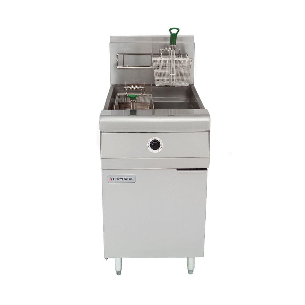Frymaster MJ1CF Gas Fryer - (1) 80 lb Vat, Floor Model, Liquid Propane