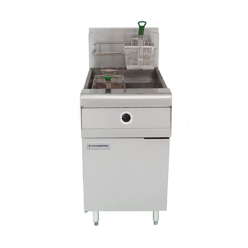 Frymaster MJ1CF Gas Fryer - (1) 80 lb Vat, Floor Model, Natural Gas