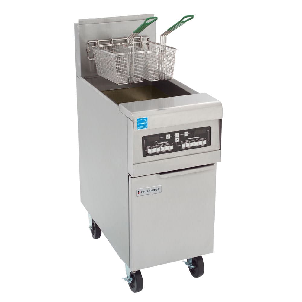Frymaster PH155 Gas Fryer - (1) 50 lb Vat, Floor Model, Natural Gas