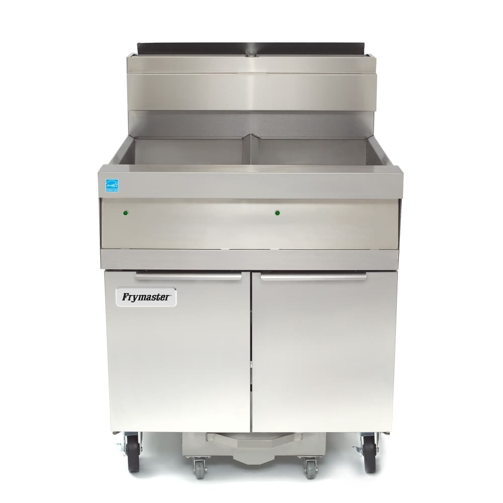 Frymaster SCFHD250G Gas Fryer - (2) 50 lb Vats, Floor Model, Natural Gas