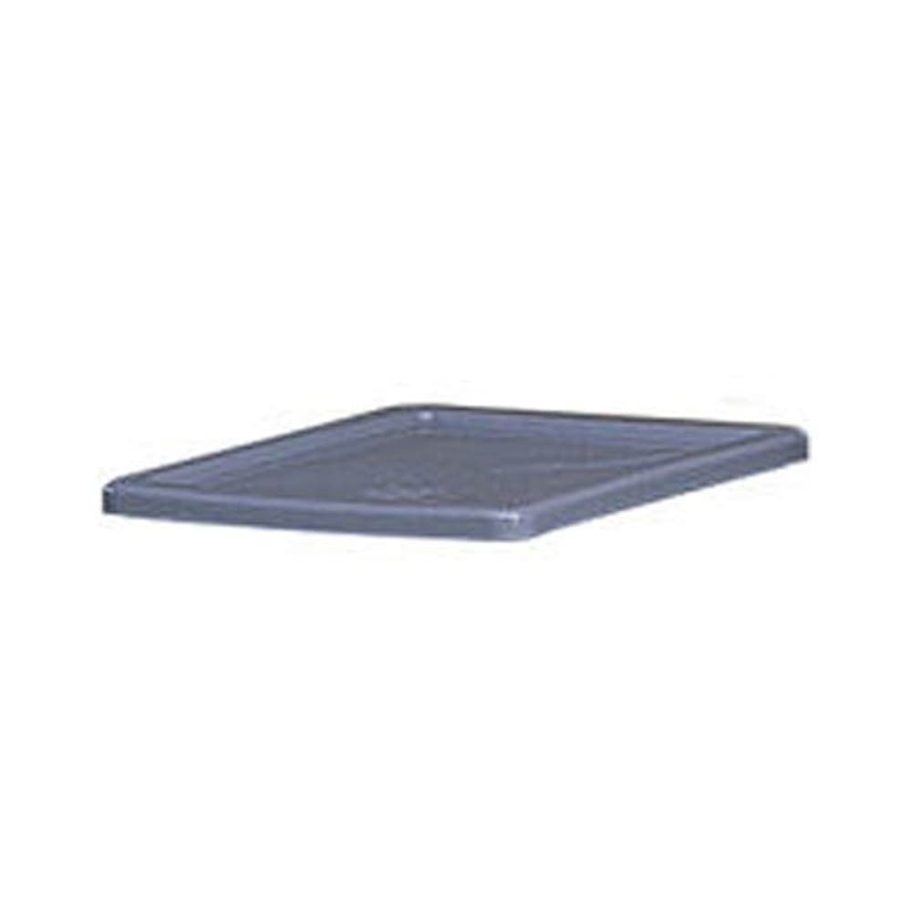 Rubbermaid FG173000GRAY Palletote® Bus Box Lid -  23 3/4" x 19 3/4", Gray