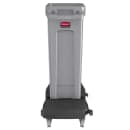 Rubbermaid 1980602 Trolley for Slim-Jim® 3540 & 3541 Containers - Resin, Black thumbnail 3