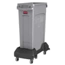 Rubbermaid 1980602 Trolley for Slim-Jim® 3540 & 3541 Containers - Resin, Black thumbnail 4