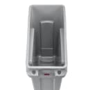 Rubbermaid 2026695 13 gal Rectangular Slim Jim® Trash Can - 22 1/4"L x 11 9/50"W x 26"H, Gray thumbnail 4