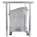 Rubbermaid 2026695 13 gal Rectangular Slim Jim® Trash Can - 22 1/4"L x 11 9/50"W x 26"H, Gray thumbnail 8