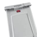 Rubbermaid 2026721 23 gal Rectangular Slim Jim® Trash Can - 22"L x 15 4/5"W x 30"H, Gray thumbnail 6