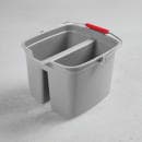 Rubbermaid FG261700GRAY 17 qt Double Pail - Gray thumbnail 2