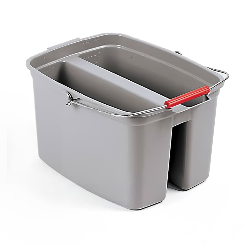 Rubbermaid FG262888GRAY 19 qt Double Pail - Gray