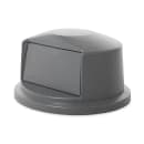 Rubbermaid FG263788GRAY Round Dome Trash Can Lid - Plastic, Gray thumbnail 2