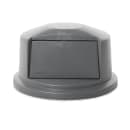 Rubbermaid FG263788GRAY Round Dome Trash Can Lid - Plastic, Gray thumbnail 3