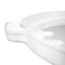 Rubbermaid FG264560WHT Round Flat Top Trash Can Lid - Plastic, White thumbnail 4