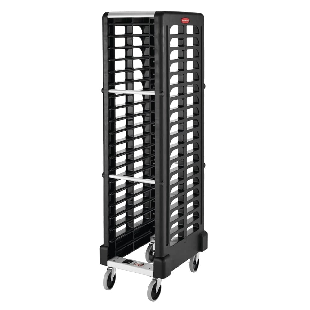 Rubbermaid FG331700BLA 18 5/8"W 18 Sheet Pan Rack w/ 2" Bottom Load Slides