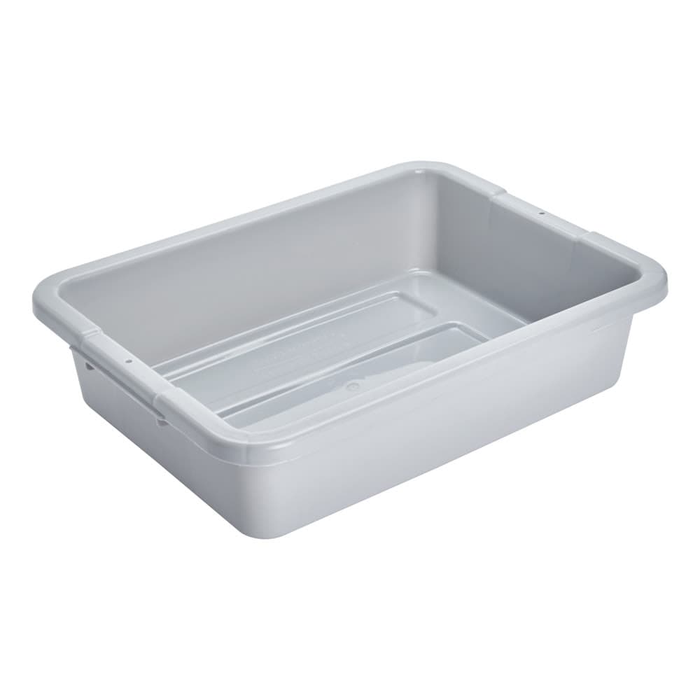 Rubbermaid FG334900GRAY Bus Box - 20" x 15" x 5", Gray