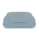 Rubbermaid FG353900GRAY Square Flat Trash Can Lid - Plastic, Gray thumbnail 3
