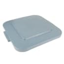 Rubbermaid FG353900GRAY Square Flat Trash Can Lid - Plastic, Gray thumbnail 4