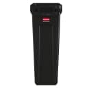 Rubbermaid FG354060BLA 23 gal Rectangle Slim Trash Can, 22"L x 11"W x 30"H, Black thumbnail 2