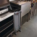 Rubbermaid FG354060GRAY 23 gal Rectangle Slim Trash Can, 22"L x 11"W x 30"H, Gray thumbnail 8