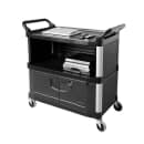 Rubbermaid FG409500BLA Equipment Cart w/ 300 lb Capacity, Black thumbnail 6