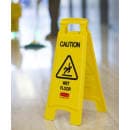 Rubbermaid FG611277YEL 2 Sided Floor Sign - "Caution Wet Floor", Yellow thumbnail 3
