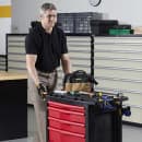 Rubbermaid FG773488BLA Maintenance Cart w/ 250 lb Capacity, Black thumbnail 4