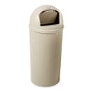 Rubbermaid FG816088BEIG 15 gal Indoor Decorative Trash Can - Plastic, Beige thumbnail 4