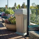 Rubbermaid FG917188BEIG 45 gal Outdoor Decorative Trash Can - Plastic, Beige thumbnail 7